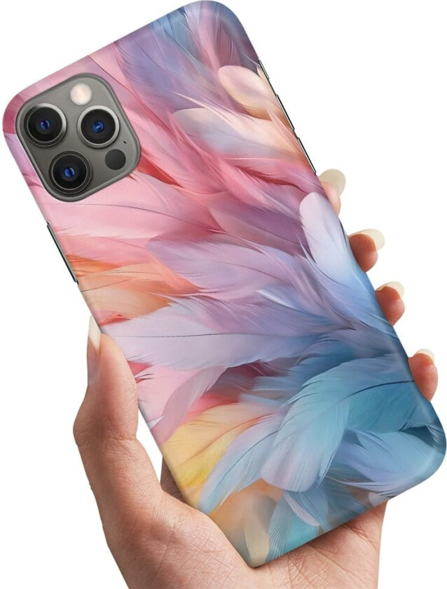iPhone 12 Pro Max - Deksel/Mobildeksel Feathers