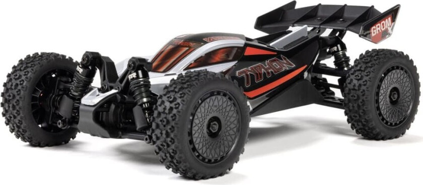 ARRMA Typhon Grom 223S BLX 4WD Silver/Black - RTR