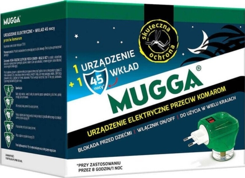 Myggmiddel For Kontakt Electro + Refill 45 Netter
