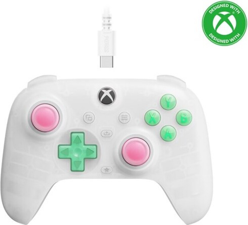 Ultimate Mini Wired Xbox Pad Clear White - Controller - Microsoft Xbox Series S