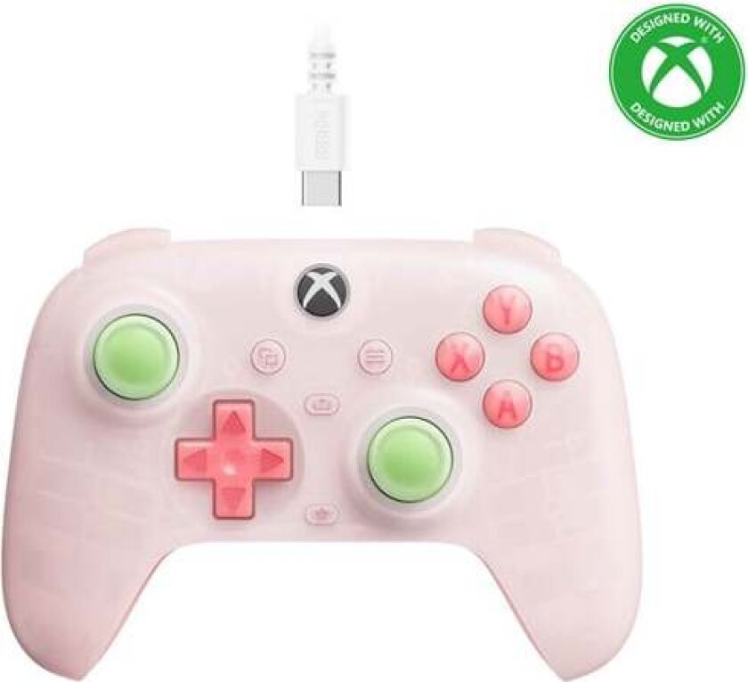 Bilde av Ultimate Mini Wired Xbox Pad Clear Pink - Controller - Microsoft Xbox Series S
