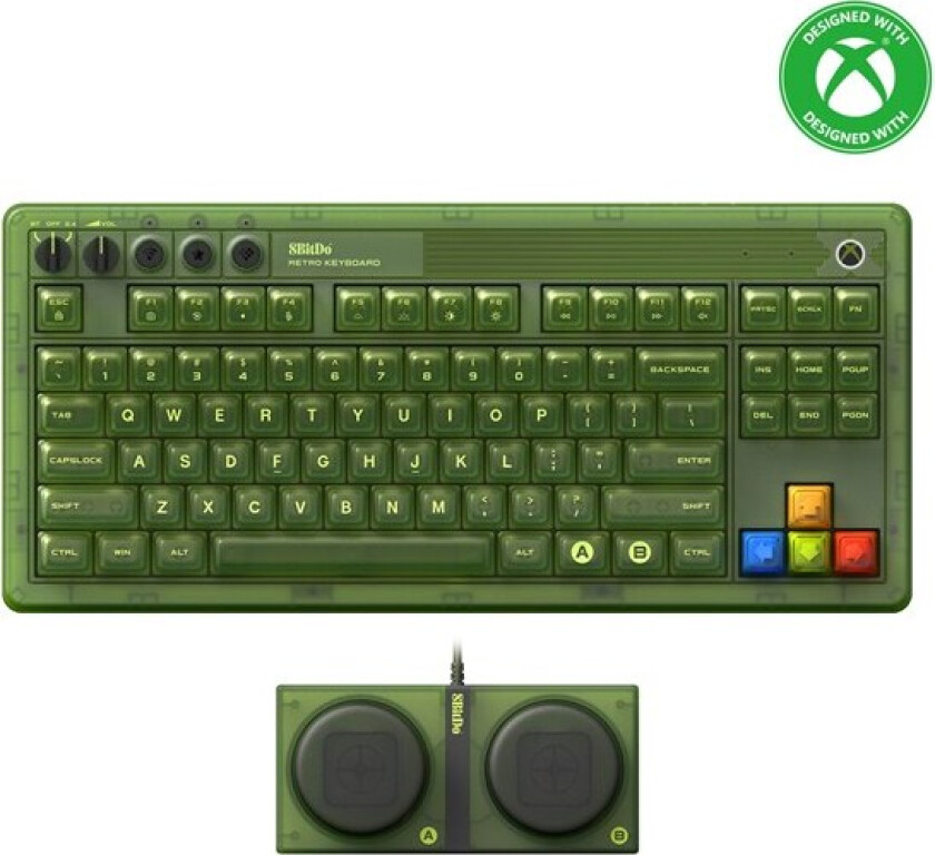 Mechanical Keyboard - Xbox Edition - US Internasjonal - Grønn