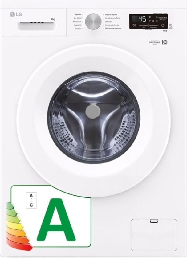 Vaskemaskin Lg F4x1008nwh