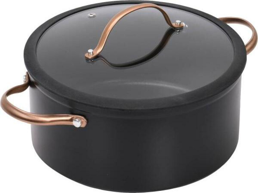 Black Copper gryte 4,5L keramisk svart
