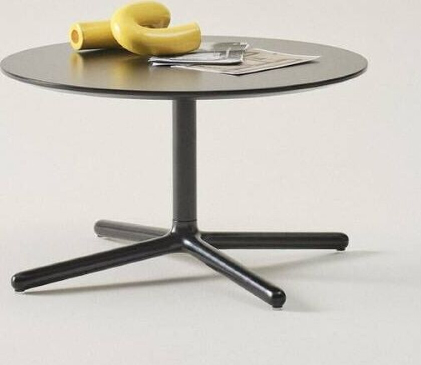 WALTON sofabord diameter 60 cm Svart