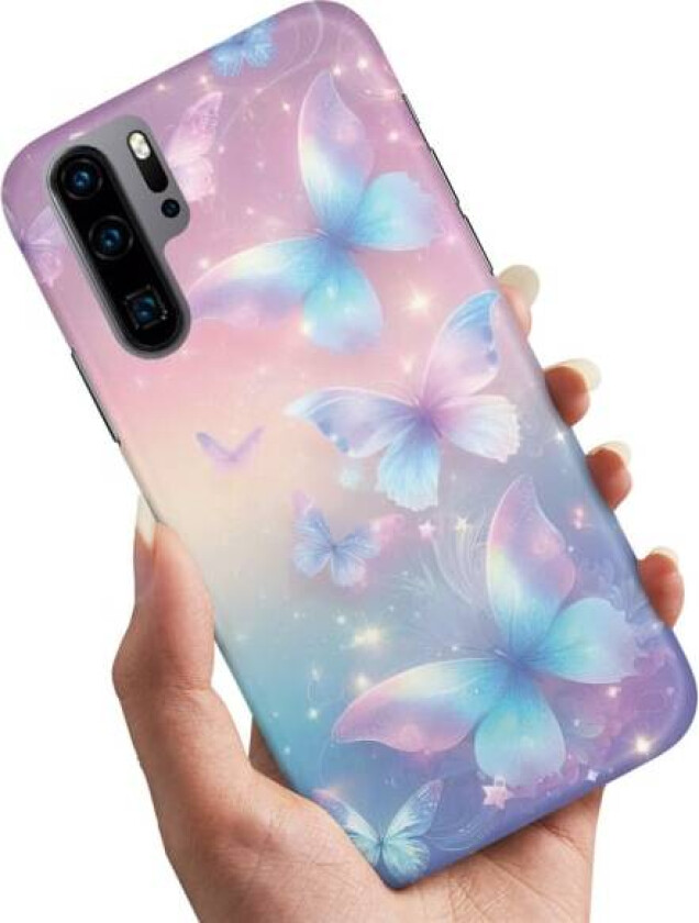 Huawei P30 Pro - Deksel/Mobildeksel Butterflies