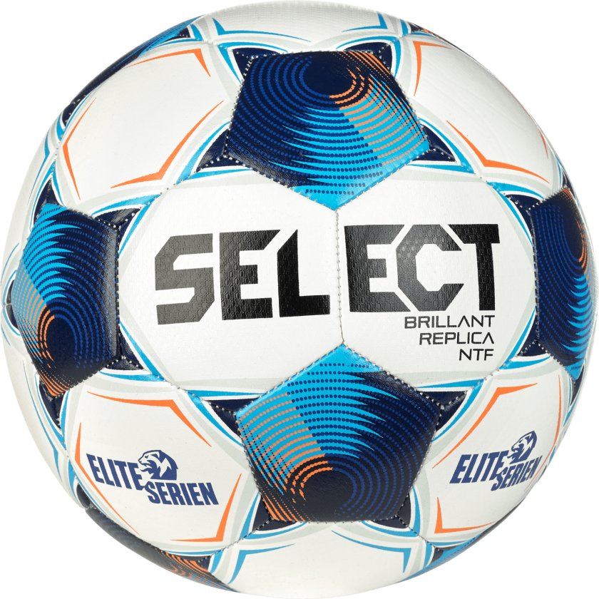 Select Brillant Replica NTF V25, fotball WHITE/BLUE