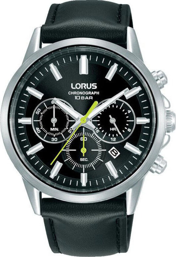 Mens Chronograph RT379KX9 - Kvarts - Sølv - Herreklokker - Skinn - Mineral