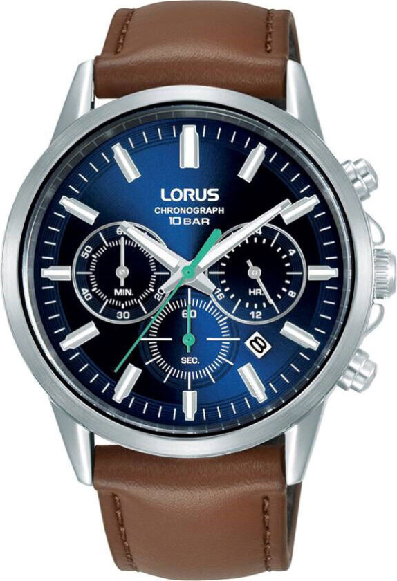 Mens Chronograph RT381KX9 - Kvarts - Sølv - Herreklokker - Skinn - Mineral