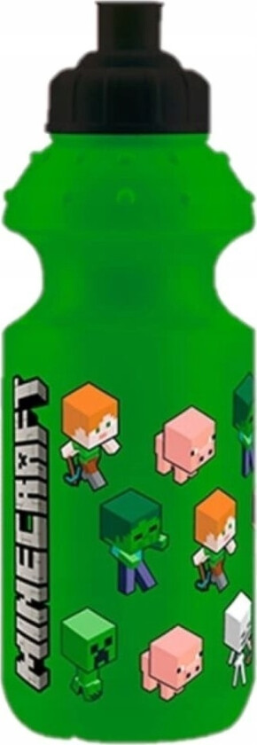 Sportsflaske Vannflaske 350Ml Pp Minecraft Mc00021