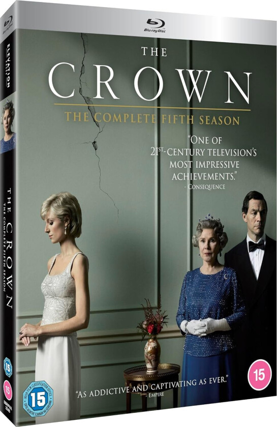 The Crown Sesong 5 Bluray