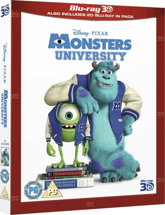 Monsters University (2013) / Monsteruniversitetet Bluray