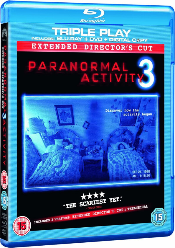 Paranormal Activity 3 (2011) Bluray