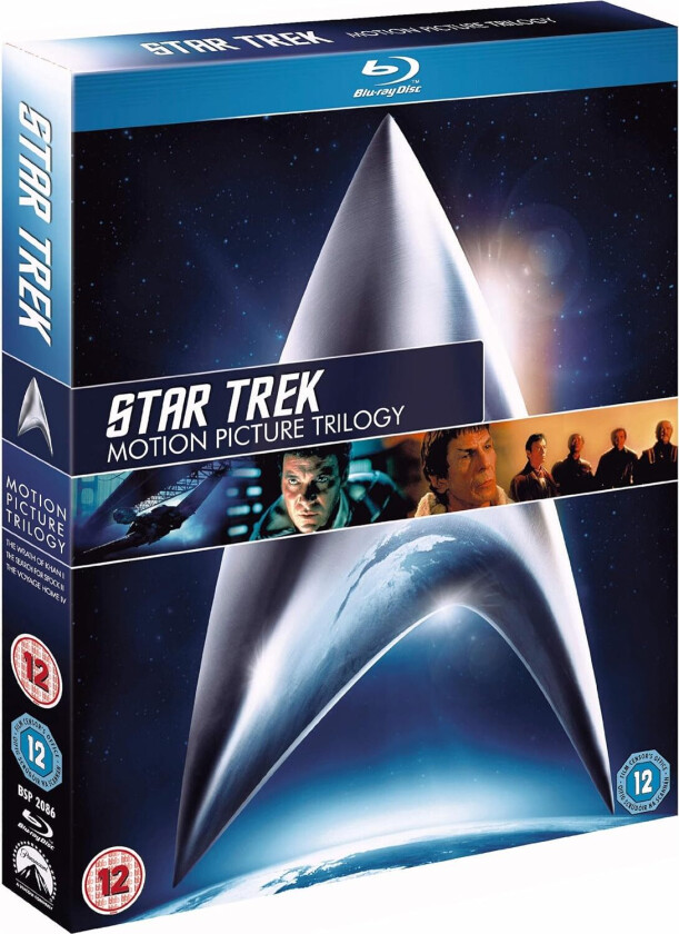 Star Trek: Motion Picture Trilogy Bluray