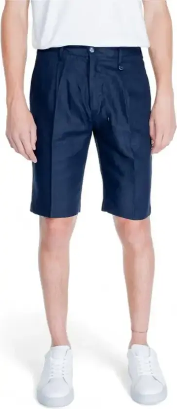 Herre, Shorts, Blå, S