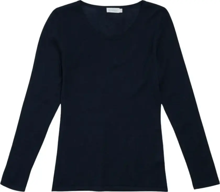 WMN MERINO LONGSLEEVE - XL / 88 Dk Blue