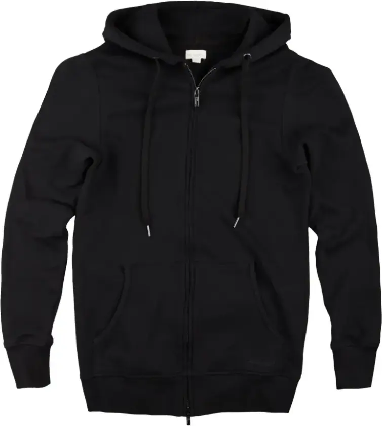 ZIP HOOD SWEAT - XL / 90 Black