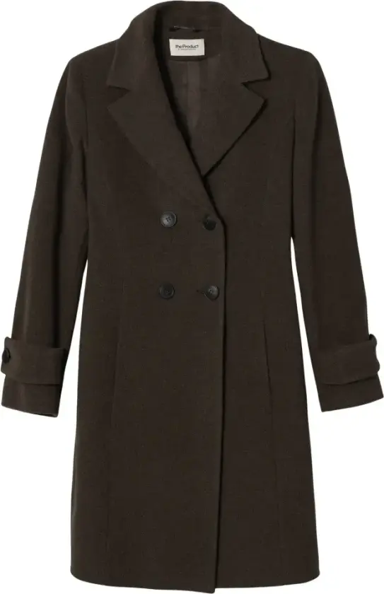 Bilde av WMN CASHMERE COAT - M / 70 Brown Melange