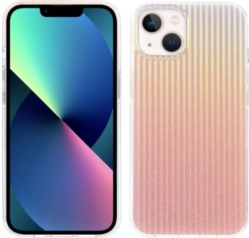 Travel Series Luksuriøst Elegant Deksel Til Iphone 13 Oransje (Solnedgang)