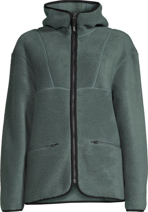 Women's Pile Jacket XS, Dusky Teal