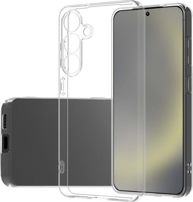 Samsung Galaxy S25+ (Plus) Ultra Tynn Fleksibelt Plast Deksel - Gjennomsiktig
