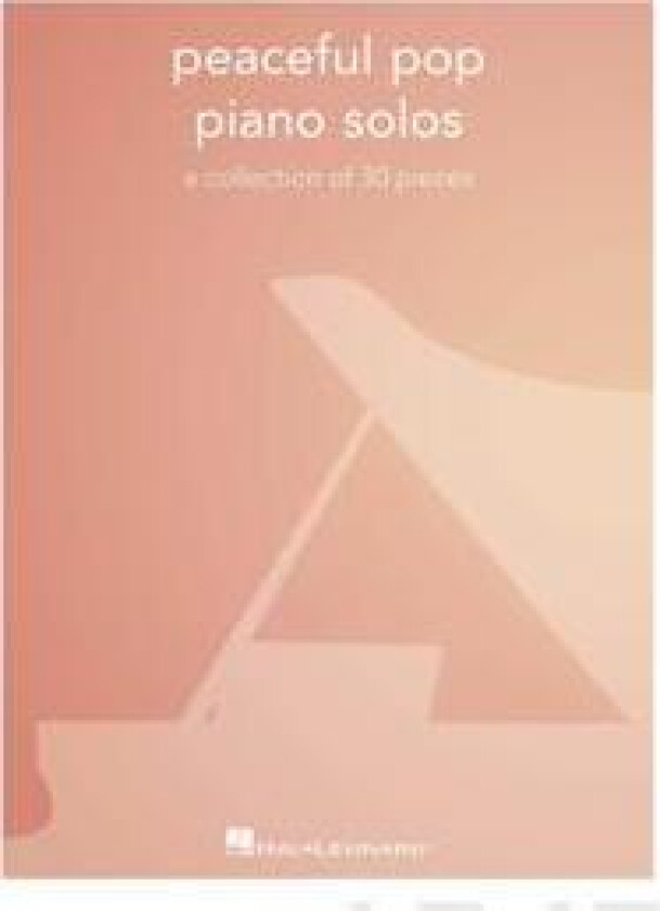 Peaceful Pop Piano Solos