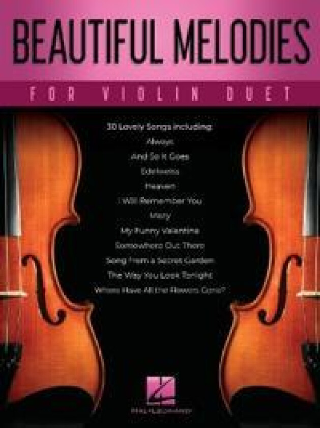 Beautiful Melodies for Violin Duet