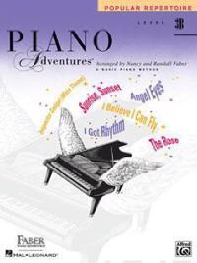 Piano Adventures Popular Repertoire Book Level 3B