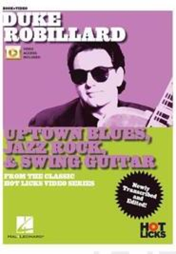 Duke Robillard - Uptown Blues, Jazz Rock & Swing Guitar: From the Classic Hot Licks Video Series