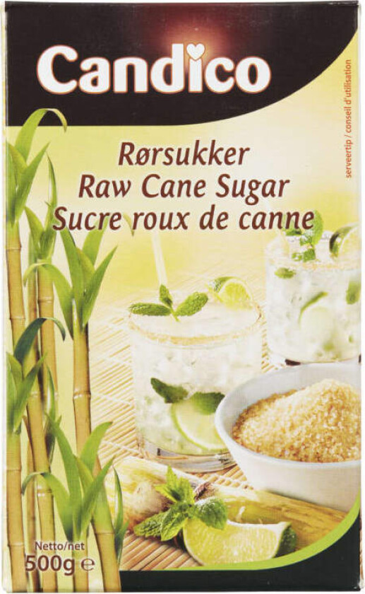 Demarara Rørsukker 500g Candico