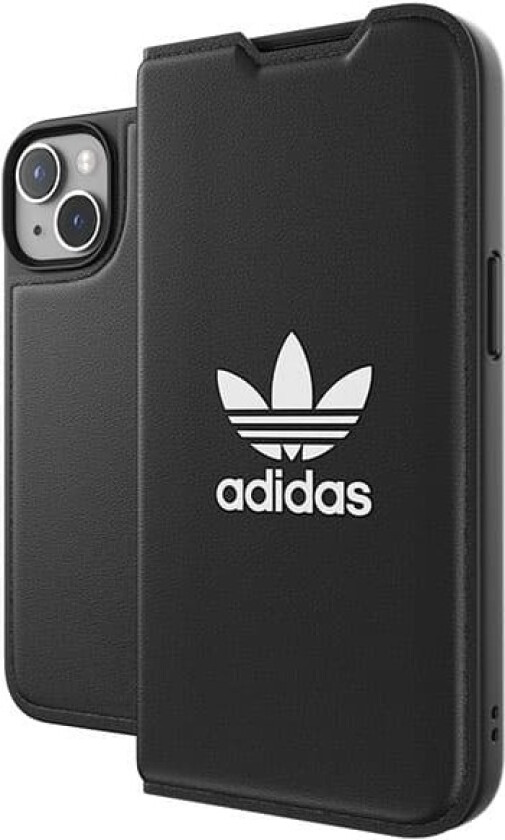 OR Booklet Case BASIC-deksel til iPhone 14 svart hvit/svart hvit 50181