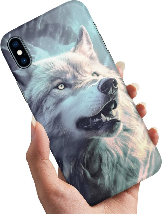 iPhone XR - Deksel/Mobildeksel Wolf