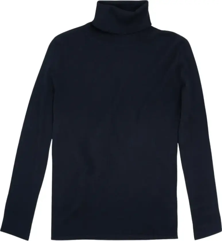 WMN MERINO POLO - XS / 88 Dk Blue