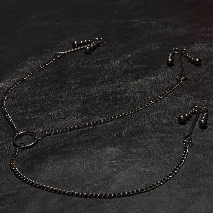 Tease bryst- og klitorisklemmer