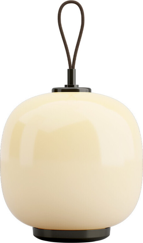 VL45 Radiohus Portable Bordlampe Brass/Glossy Pale Yellow