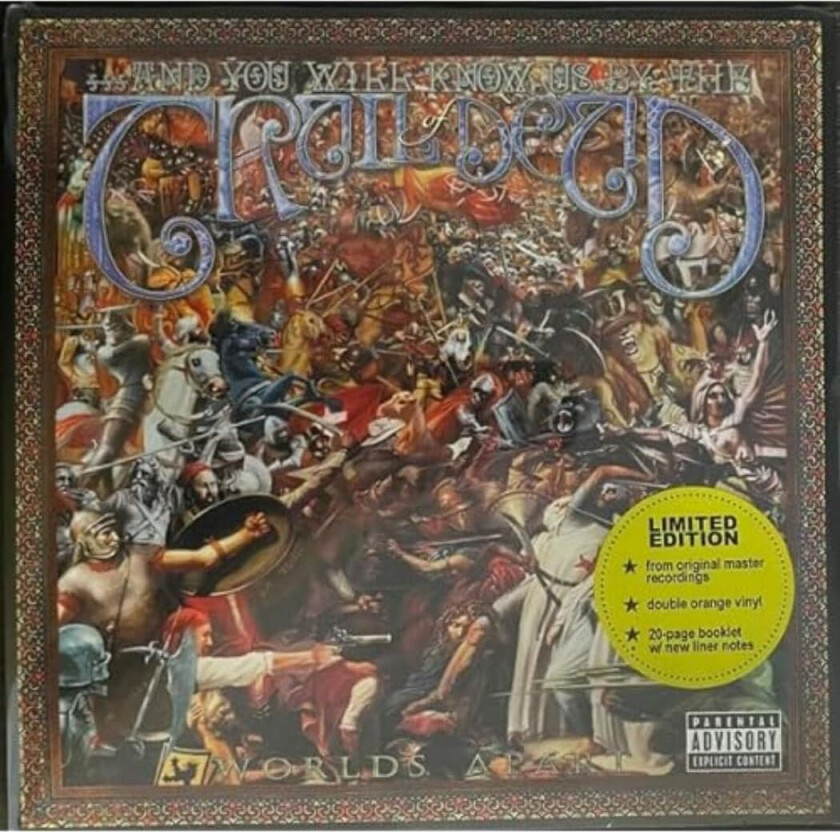 And You Will Know Us By The Trail Of Dead Worlds Apart LP/Vinyl