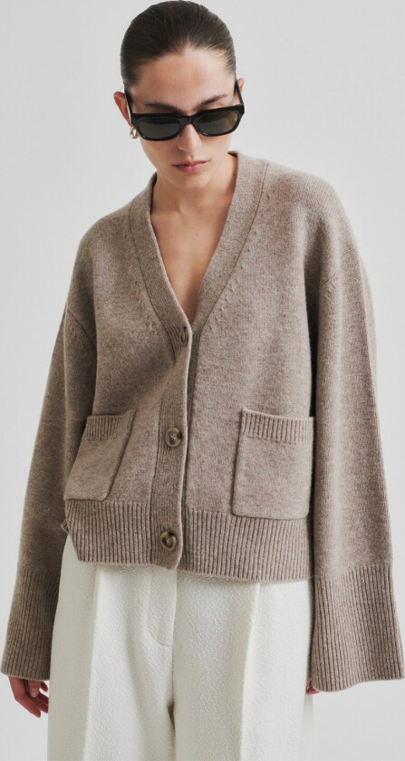 Alpha Knit Cardigan Str L - Gensere