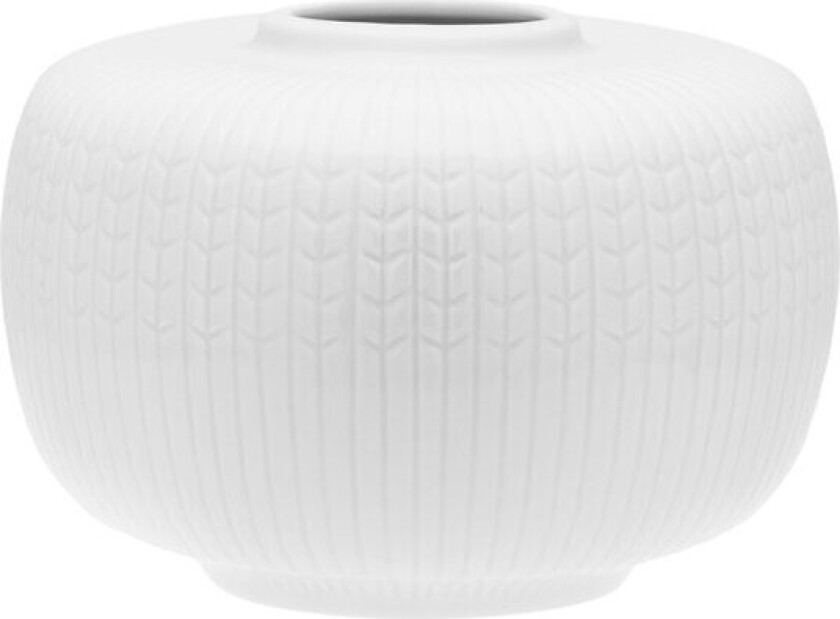 Swedish Grace vase 13x9 cm snø/hvit