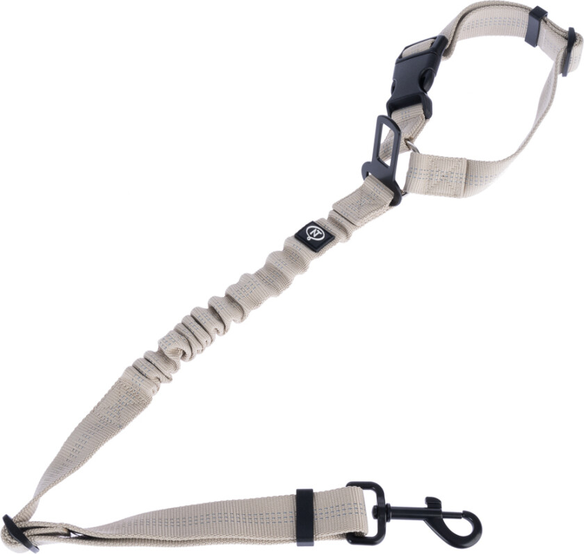 Calma bilbelte for hund - 58 - 75 cm lang, 25 mm bred (sand)