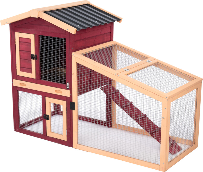 Scandinavia kaninbur - L 140,5 x B 98,9 x B 65 cm