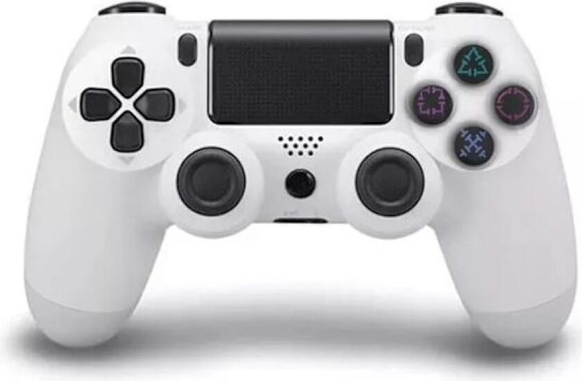 Dualshock 4 Trådløs Kontroller, For Playstation 4 - Glacier White