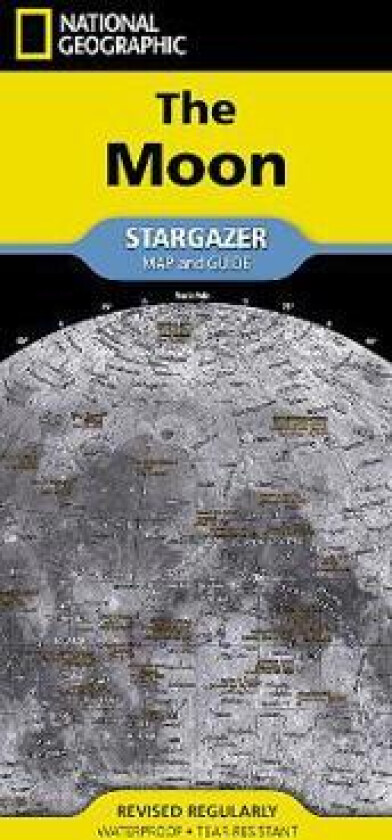National Geographic Moon Map (Stargazer Folded)
