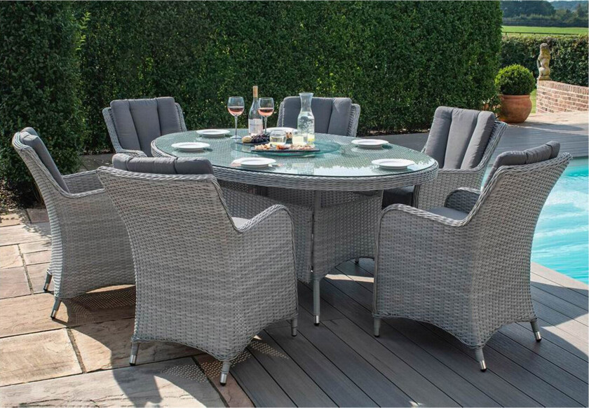 Ascot Bord 180x120xH75 cm Grå
