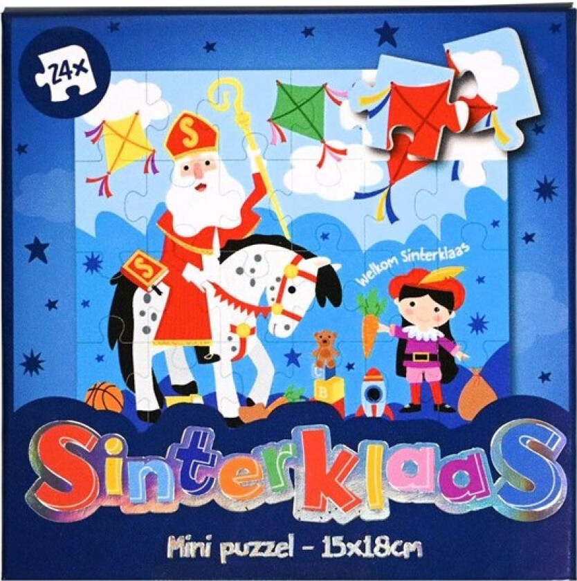 Mini Puzzle Sinterklaas 24 pcs. Gulv