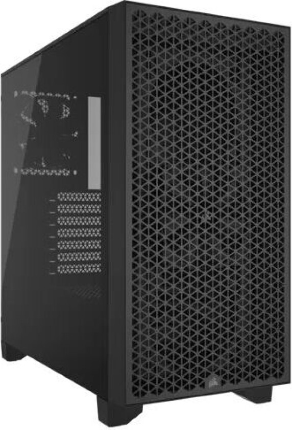 Corsair 3000D Tempered Glass Mid-Tower - Black