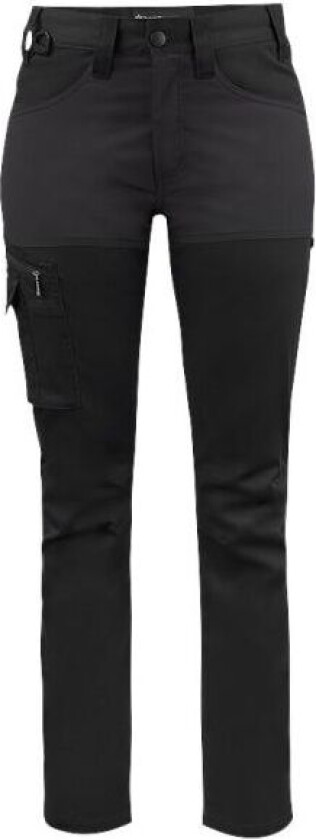 WP371990030DD Servicebukse med stretch, svart 29/30