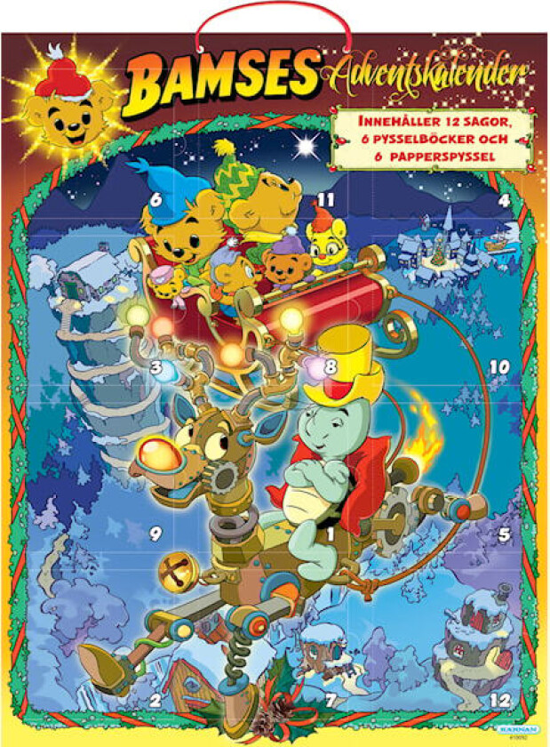 Adventskalender Bamse 2024