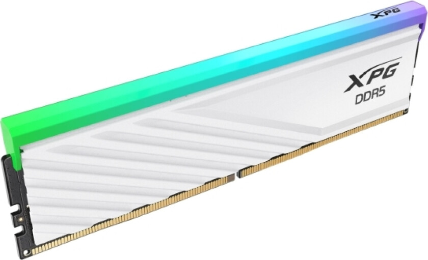 Adata Ax5u5600c468g-Slabrwh, 8 Gb, 1 X 8 Gb, Ddr5, 5600 Mhz, 288-Pinners Dimm, Hvit