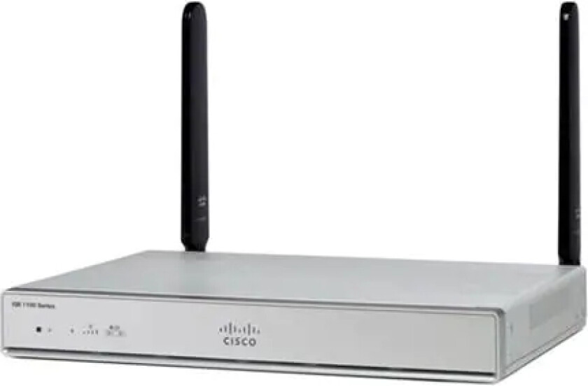 Integrated Services Router 1121 - Ruter 4-Portssvitsj - 1Gbe - Wan-Porter: 2