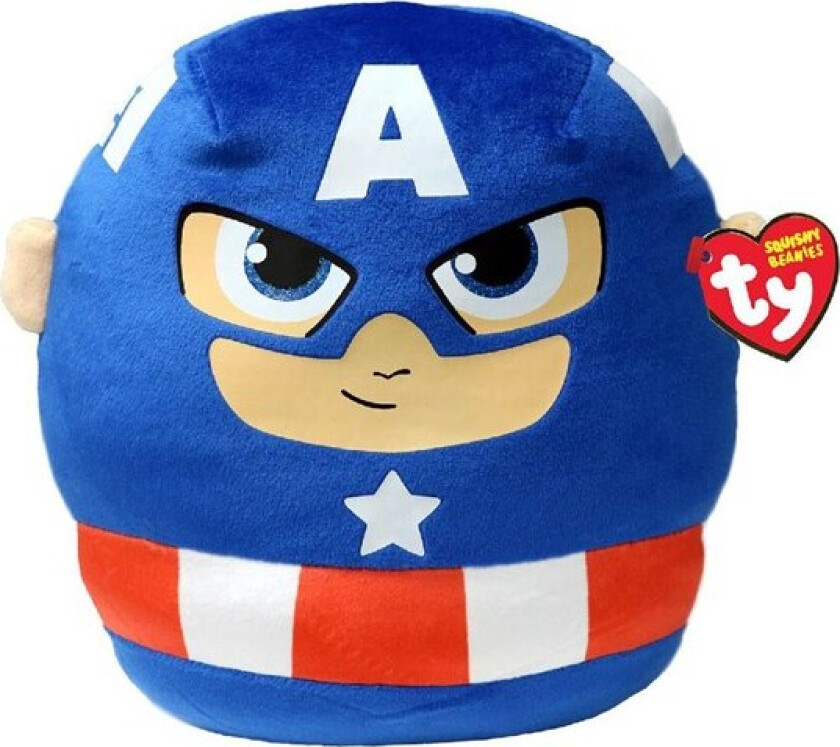 Beanie Captain America Squish a Boo 31cm